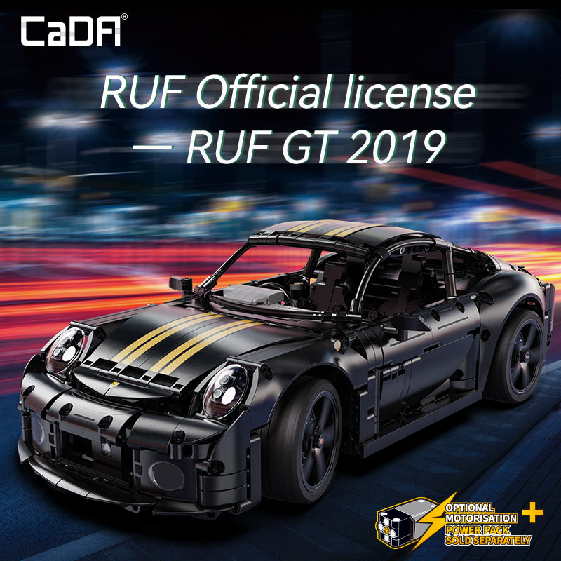 Officially Licensed RUF GT Model Building Blocks 1654pcs