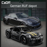 Officially Licensed RUF GT Model Building Blocks 1654pcs