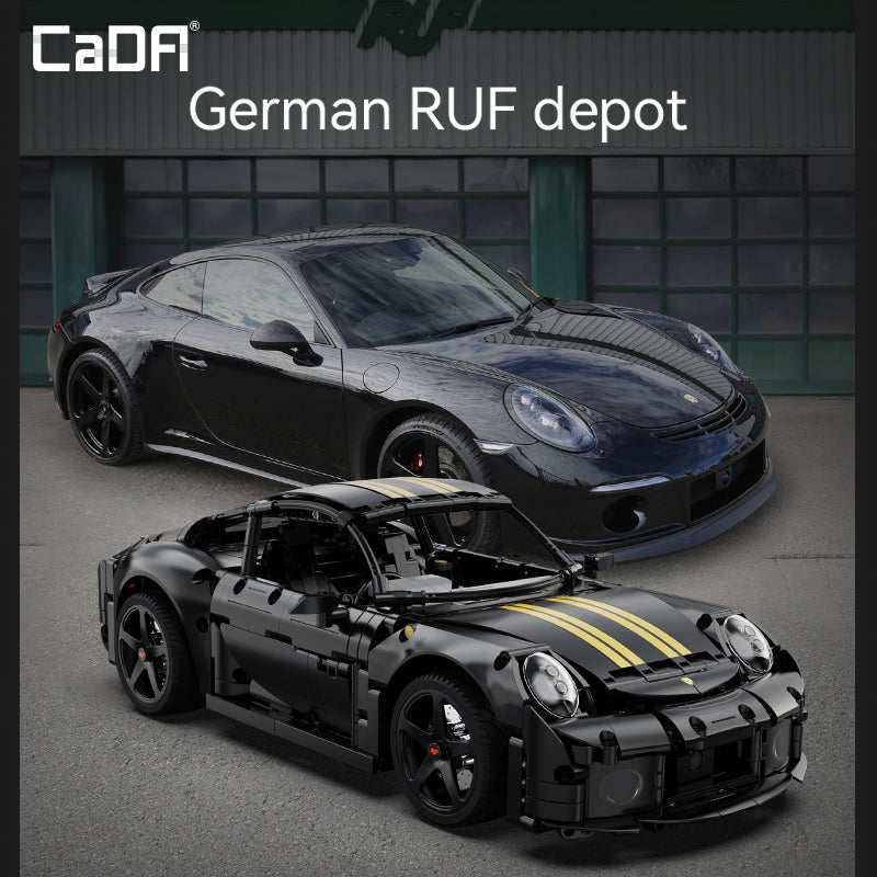 Officially Licensed RUF GT Model Building Blocks 1654pcs