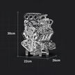 Supercharged V8 American Engine 2346pcs