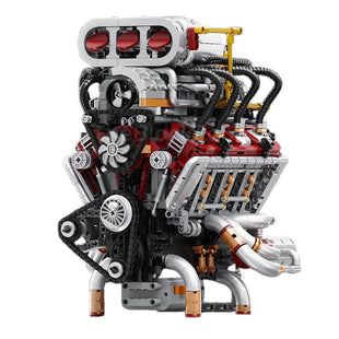 Supercharged V8 American Engine 2346pcs