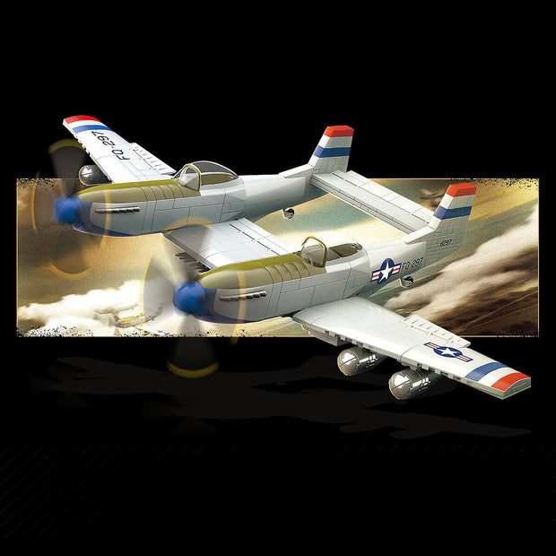 100281 North American F-82 Twin Mustang 1106pcs