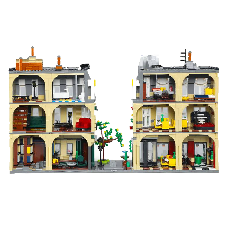 Parisian Architecture Brick Model 3229pcs