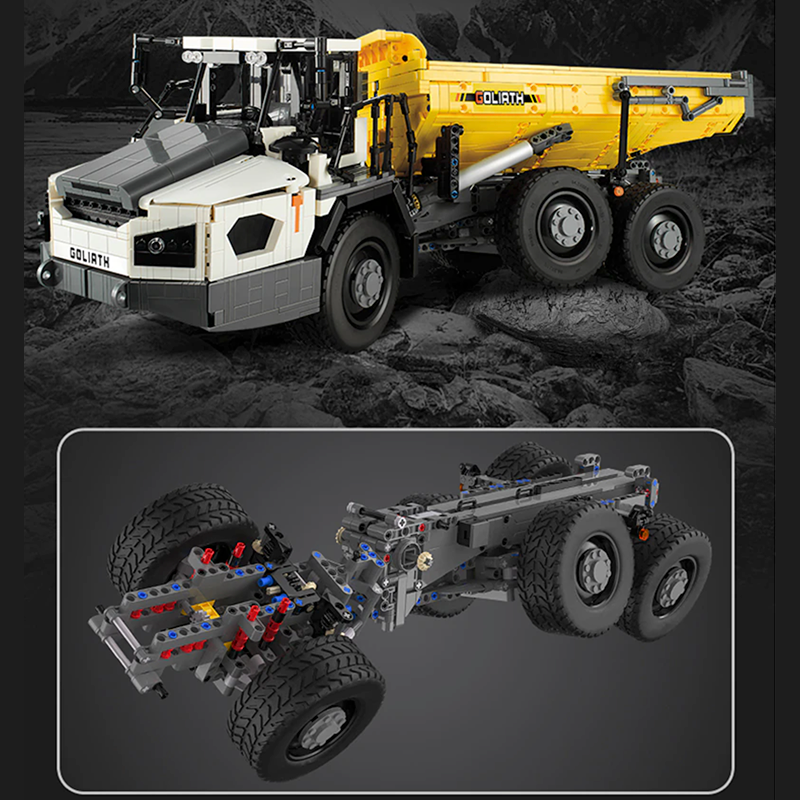 Remote Control Articulated Dump Truck 3066pcs