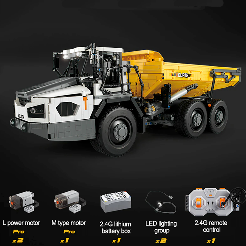 Remote Control Articulated Dump Truck 3066pcs