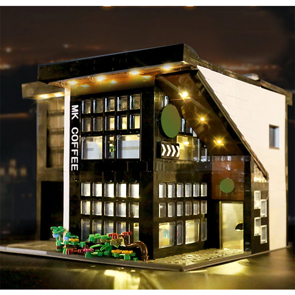 European Modern Cafe  building block 2727pcs