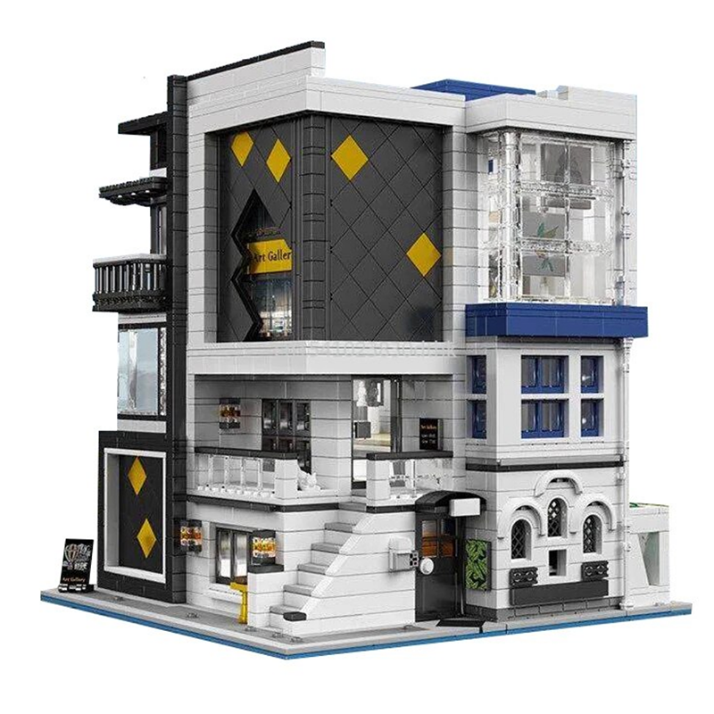 Panoramic Art Gallery building block 3535pcs