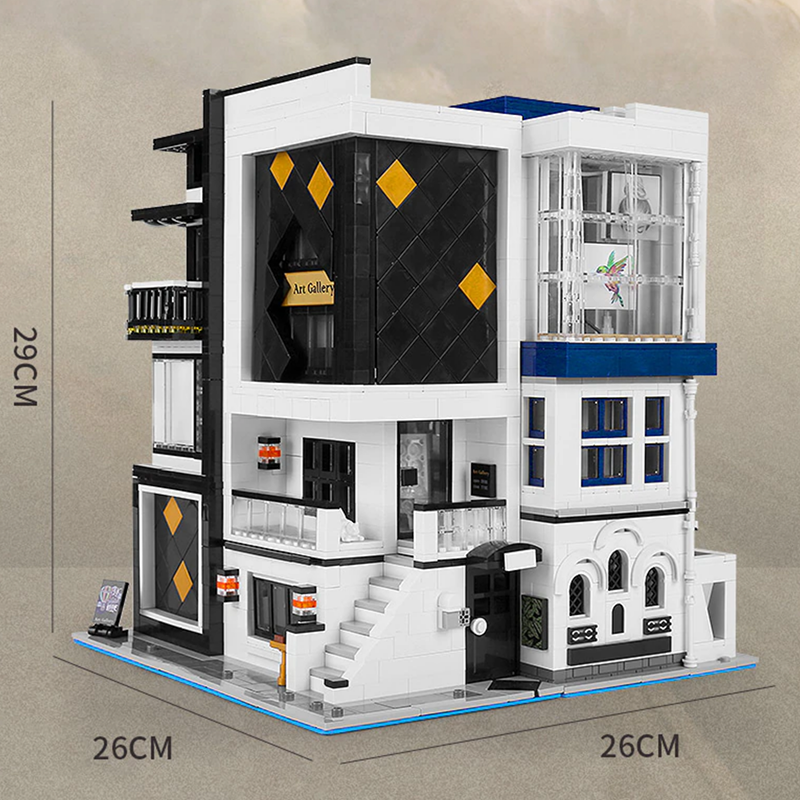 Panoramic Art Gallery building block 3535pcs