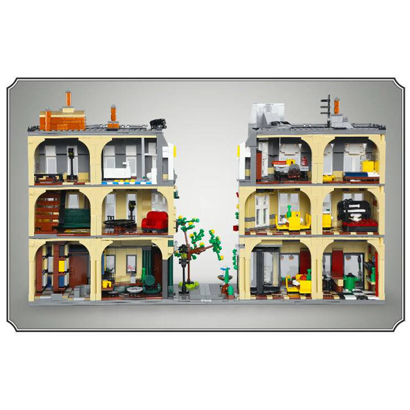 Parisian Architecture Brick Model 3229pcs