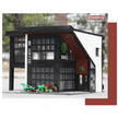 European Modern Cafe  building block 2727pcs