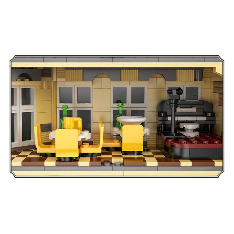 Parisian Architecture Brick Model 3229pcs