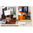 Panoramic Art Gallery building block 3535pcs