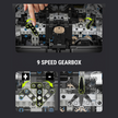 CADA-C61048 1:8 Sports Car Koenigsegg Jesko Fantasma Building Block Set 4346pcs Adult Collector Collectible Model Kit