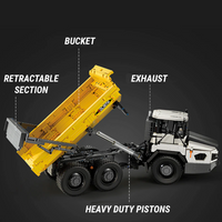 Remote Control Articulated Dump Truck 3066pcs