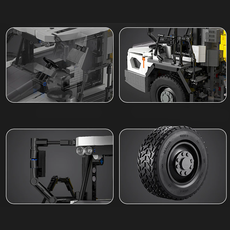 Remote Control Articulated Dump Truck 3066pcs