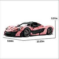 McLaren P1 Bespoke Pink 3895 pcs
