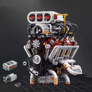 Supercharged V8 American Engine 2346pcs