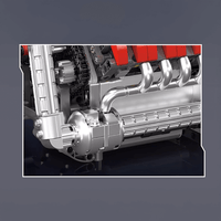 The Ultimate V12 Engine & Gearbox 3471pcs