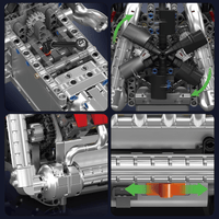 The Ultimate V12 Engine & Gearbox 3471pcs