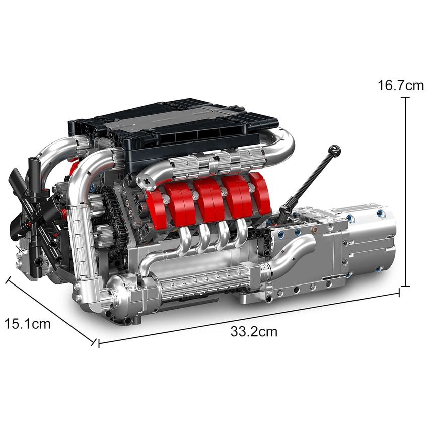 The Ultimate V12 Engine & Gearbox 3471pcs