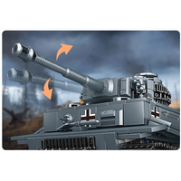 Remote Controlled Tiger Tank 850pcs