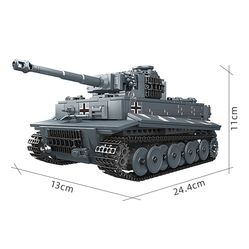Remote Controlled Tiger Tank 850pcs