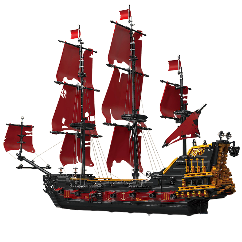 13109 Queen Anne’s Revenge 18th Century Pirate Ship 3251pcs