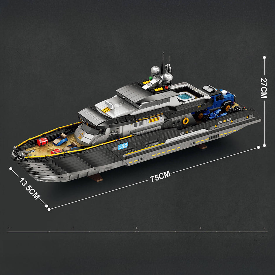 66103 Luxury Ultimate Superyacht 4421pcs